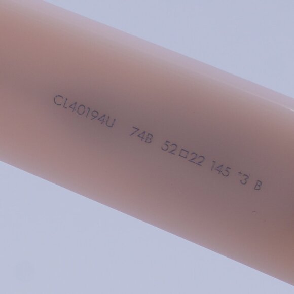 Celine CL40194U 74B Sunglasses Pink Oval Frame, Grey Lenses - Picture 9 of 13